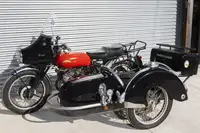 1956 Vincent Rapide C with Steib Sidecar 998cc-For Sale
