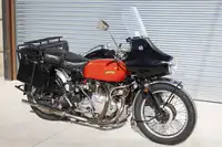 1956 Vincent Rapide C with Steib Sidecar 998cc-Sold