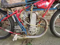 c1965 Japanese Junior Auto Race Bike 350cc-For Sale