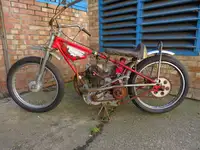 c1965 Japanese Junior Auto Race Bike 350cc-For Sale