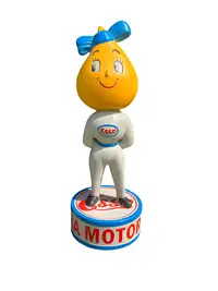 Hand-Painted Fibreglass Miss Drip Forecourt Figure-For Sale