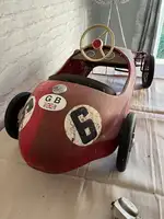 Tri-ang Vanwall Grand Prix Pedal Car With Period Custom Dash-For Sale