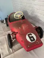 Tri-ang Vanwall Grand Prix Pedal Car With Period Custom Dash-For Sale