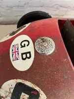 Tri-ang Vanwall Grand Prix Pedal Car With Period Custom Dash-For Sale