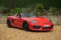 2015 Porsche 981 Boxster Spyder-Sold
