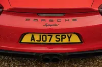 2015 Porsche 981 Boxster Spyder-Sold
