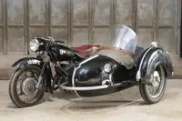 1961 Adler MB250 250cc and Steib S250 Sidecar-For Sale