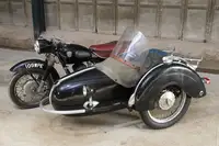 1961 Adler MB250 250cc and Steib S250 Sidecar-For Sale