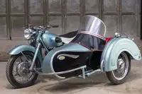 1957 Adler Favorit 250cc and Steib LS200 Sidecar-For Sale