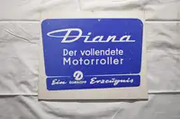 Diana Der Vollendete Motorroller Durkopp Card Sign-For Sale