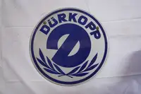 Durkopp Round Glass Sign-For Sale