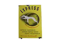 Express Mopeds Enamel Sign-For Sale