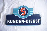 Goggomobil Kunden-Dienst Enamel Sign-For Sale