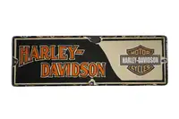 1960s Harley Davidson Motor Cycles Enamel Sign-For Sale