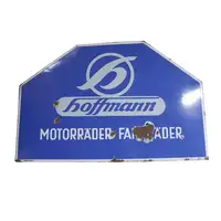 Hoffman Motorrader Enamel Sign -For Sale