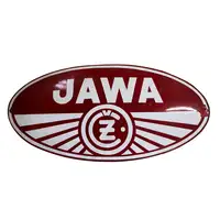 JAWA Oval Enamel Sign-For Sale