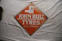 John Bull Tyres & Accessories Enamel Sign-For Sale