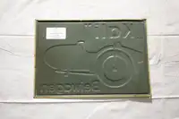KaliBeiwagen Pre-War Sidecar Tin Sign-For Sale
