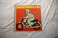 Michelin Motorbike Wall Mounted Tin Sign-For Sale