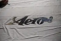 Morgan Aero 8 Stainless Steel Sign-For Sale