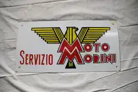 Moto Morini Servizio Enamel Sign-For Sale