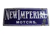 New Imperial Enamel Sign-For Sale