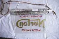 1940s Norton Light Box Showroom Sign-For Sale