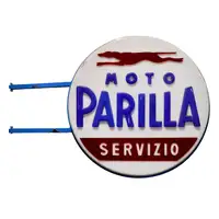 Parilla Moto Servizio Wall Mounted Light Box Showroom Sign-For Sale