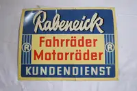 Rabeneick Kundendienst Enamel Sign-For Sale
