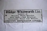 Rudge Whitworth Enamel Small -For Sale