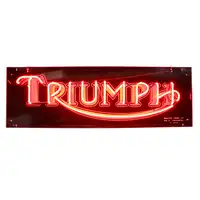 Triumph Neon Sign by Brillite Signs -For Sale