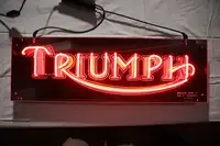 Triumph Neon Sign by Brillite Signs -For Sale