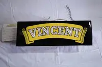 Vincent Neon Shop Sign, Ex-1951 Earls Court Show-For Sale