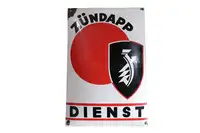 Zundapp Dienst Enamel Sign-For Sale