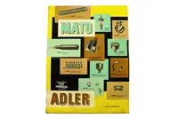 Adler MATO Enamel Sign-For Sale