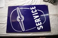 Barkas Service Enamel Sign-For Sale