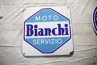 Bianchi Moto Servizio Tin Sign-For Sale