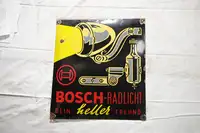 Bosch Radlight Enamel Sign-For Sale