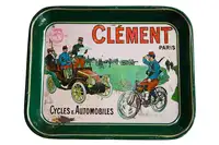 Clement Paris Cycles and Automobiles Tray-For Sale