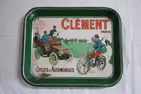 Clement Paris Cycles and Automobiles Tray-For Sale