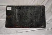 General No Smoking Pressed Tin Sign -For Sale