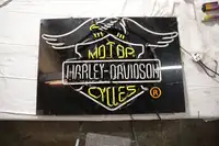 Harley Davidson Motor Cycles Neon Showroom Sign-For Sale