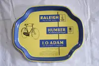 I.O. Adam Raleigh and Humber Biycle Dealer Tray-For Sale