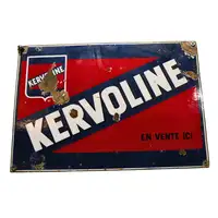 Kervoline Enamel Sign-For Sale