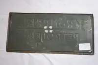 Kronprinz Petroleum Enamel Sign-For Sale