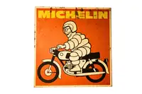 Michelin Motorbike Tin Sign-For Sale