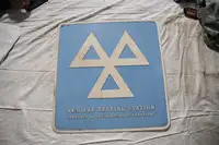 MOT Vehicle Testing Station Pressed Tin Sign-For Sale