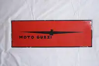 Moto Guzzi Enamel Sign-For Sale