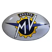 MV Agusta Oval Enamel Sign-For Sale