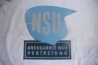 NSU Annerkante Enamel Sign-For Sale